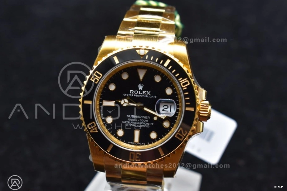 VS3235 Steel Ceramic YG VSF LN 1:1 904L Black Submariner Edition Best 126618 0117